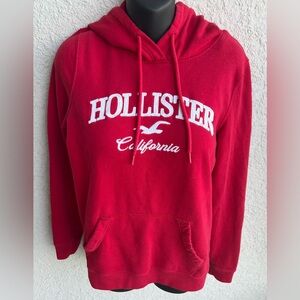 Hollister Red Ladies Hoodie